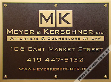 Meyer_Plaque_DuraBronze™_Attorney_Sign