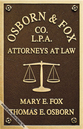 Osborn_Plaque_Cast_Bronze_Law_Firm_Sign