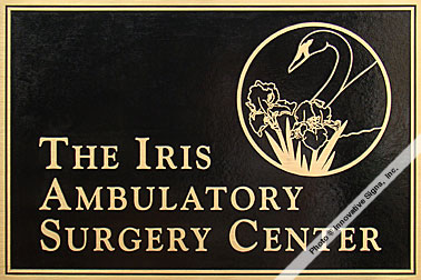 Iris_Plaque_Cast_Bronze_Office_Plaque