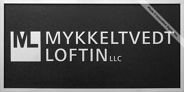 Mykkeltvedt_Plaque_DuraBronze™_Law_Office_Sign