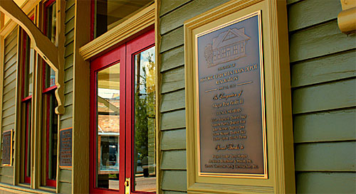 Evergreen_Train_Office_Engraved_Bronze_Government_Facility_Plaque